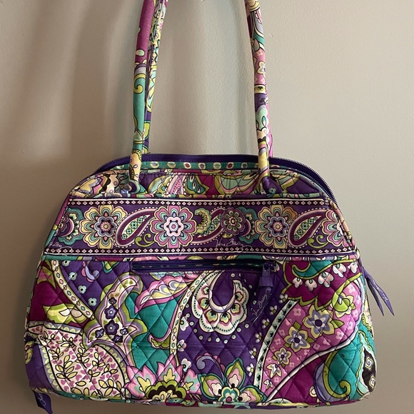 Vera Bradley Handbags - Vera Bradley Bowler Style Purse